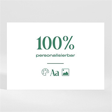 Einladung Konfirmation Blanco - 13,8X9,5Cm (N110315) - vue 2