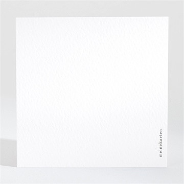 Einladung Konfirmation Blanco - 9,5X9,5Cm (N301589) - Vue 2