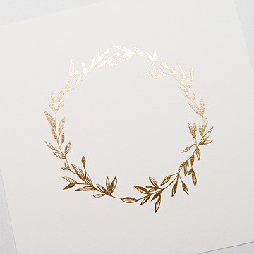 Einladung Konfirmation Blanco - 13,5X13,5Cm (N351565) - vue 3