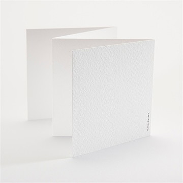 Einladung Konfirmation Blanco - 10X10cm (N831188) - vue 3