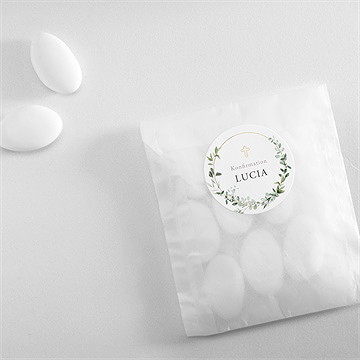 Aufkleber Konfirmation schöne poesie - vue 4