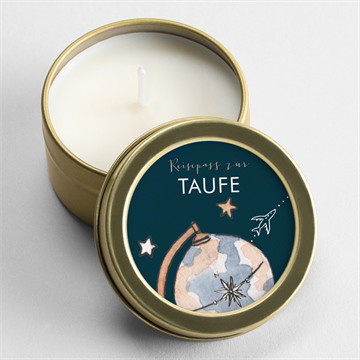 Kerze Taufe reisepass zur taufe