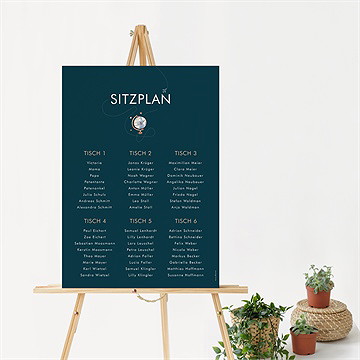 Sitzplan Taufe reisepass zur taufe - vue 2