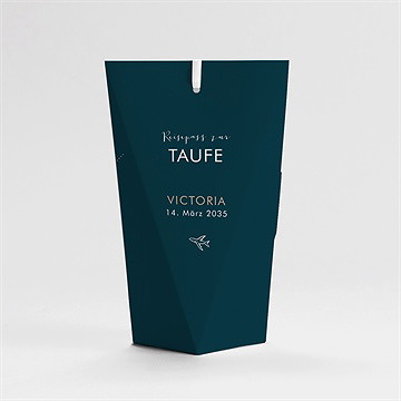 Geschenkbox Taufe reisepass zur taufe -schachtel - vue 4