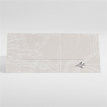 Tischkarte Taufe reisepass zur taufe - vue 2