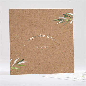Save the Date Karte provence