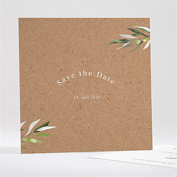 Save The Date Karte Provence