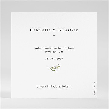 Save The Date Karte Provence - Vue 2