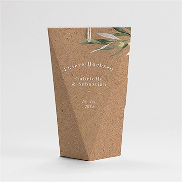 Geschenkbox Hochzeit provence - schachtel - vue 4