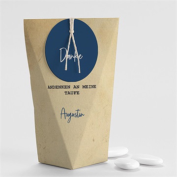 Geschenkbox Taufe telegramm zur taufe -schachtel