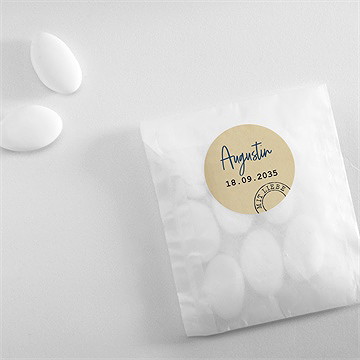 Aufkleber Taufe telegramm zur taufe - vue 4