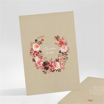 Trauerdanksagung Herbstblumen