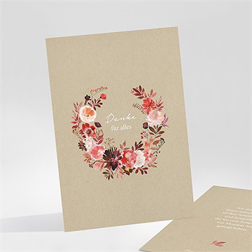 Trauerdanksagung Herbstblumen