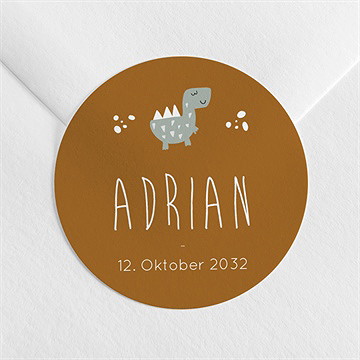 Sticker Geburt dinos