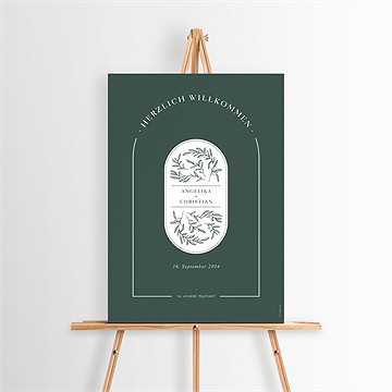 Willkommensschild Hochzeit Du Und Ich