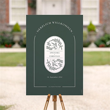 Willkommensschild Hochzeit Du Und Ich - vue 2