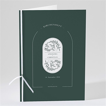 Kirchenheft Hochzeit du und ich