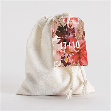 Geschenkbeutel Hochzeit floral