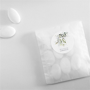 Aufkleber Firmung Blätterfeuerwerk - vue 4