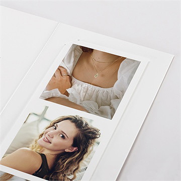 Einladungskarte Firmung Schöne Frau - Fotostreifen - vue 4