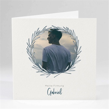 Einladungskarte Firmung Reine freude - schachtel