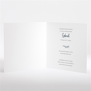 Einladungskarte Firmung Reine Freude - vue 2