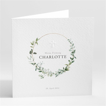 Einladungskarte Firmung Feierlich - schachtel