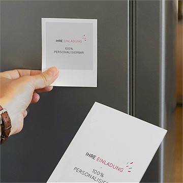 Hochzeitseinladung Blanco Duo Hochzeit (N23128) - vue 3