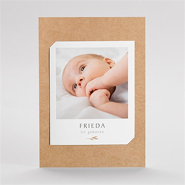 Geburtskarte schöner umschlag - duo