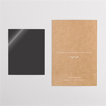 Geburtskarte schöner umschlag - duo - vue 5