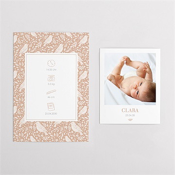 Geburtskarte verspielt - duo - vue 4