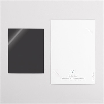 Geburtskarte bezaubernd - duo - vue 5