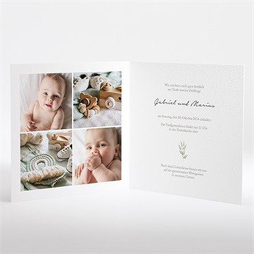 Einladung Taufe zwillingsbody - vue 2