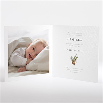 Einladung Taufe winter - vue 2