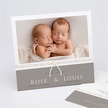 Einladung Taufe Zwillinge