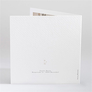 Einladung Taufe heißluftballon blau - vue 3