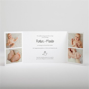 Einladung Taufe zwillingsillustrationen-klappk - vue 2