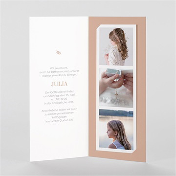 Einladung Kommunion vogelschwarm - vue 2