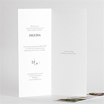 Einladung Kommunion engelchen - fotostreifen - vue 3