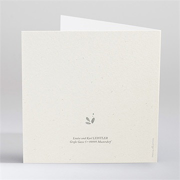 Einladung Kommunion blumenmädchen - vue 4