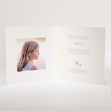 Einladung Kommunion blumenfest - vue 3