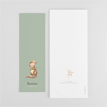 Geburtskarte kleiner drache - vue 3