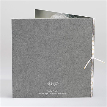 Einladung Taufe Symbolisch - Klappkarte - vue 3