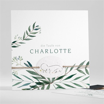 mit Saatpapier - Quadrat