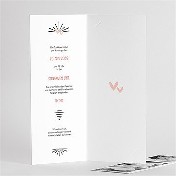 Einladung Taufe fotobox - fotostreifen - vue 3