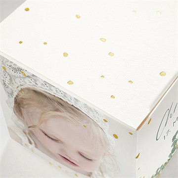 Geschenkbox Taufe graziös - gold - vue 2