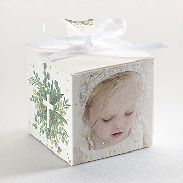 Geschenkbox Taufe graziös - gold - vue 3