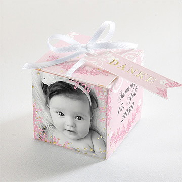 Geschenkbox Taufe kleine zärtlichkeit - gold