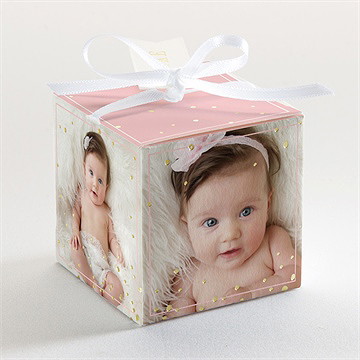 Geschenkbox Taufe zarte hoffnung - gold - vue 3