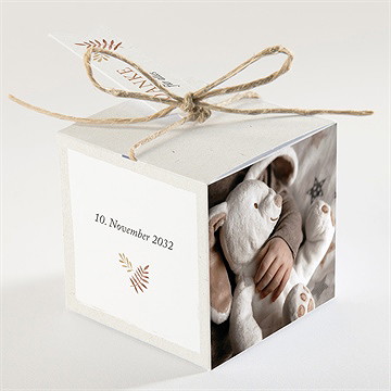 Geschenkbox Taufe fuchs - vue 2